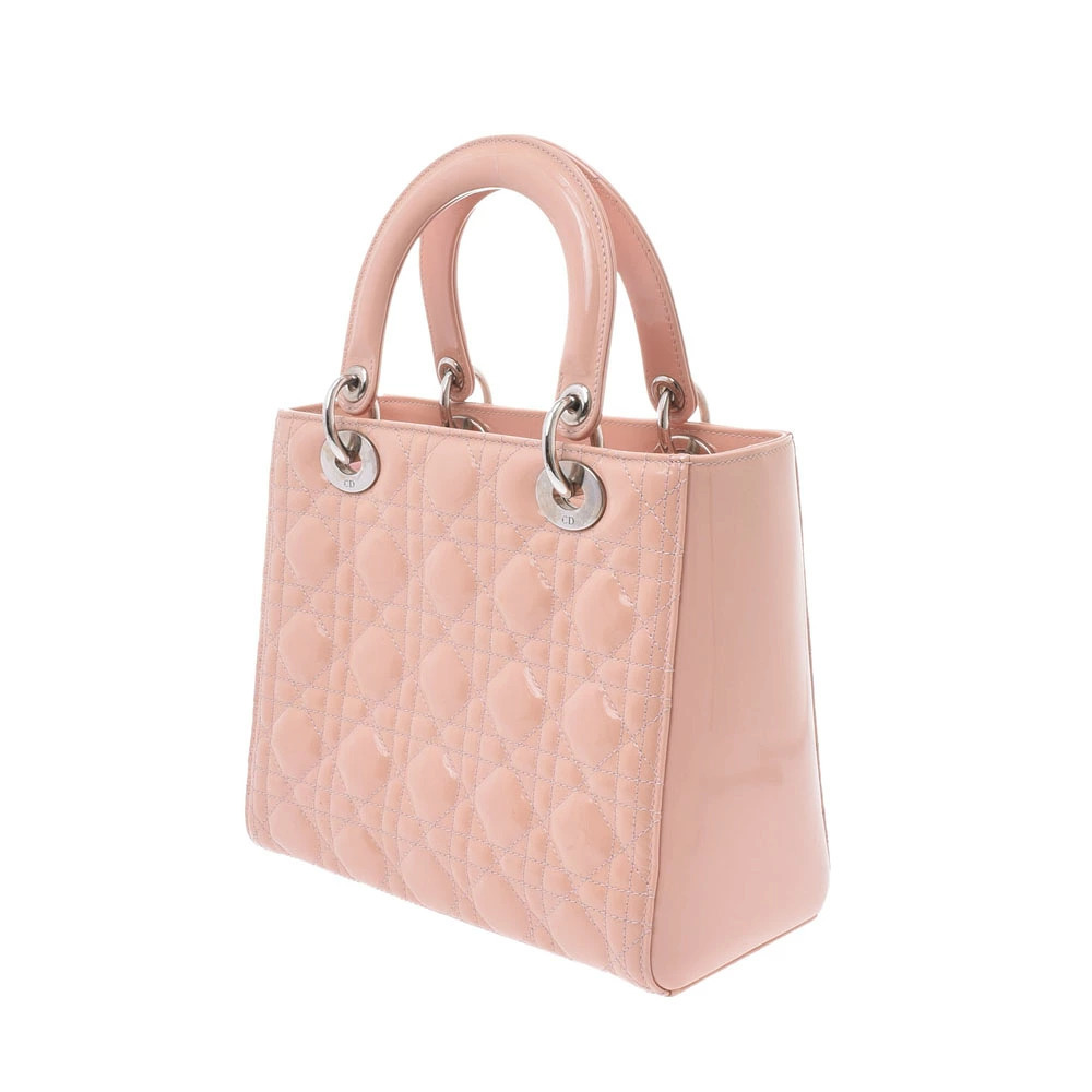 Dior Bag Lady Pink Enamel  Christian